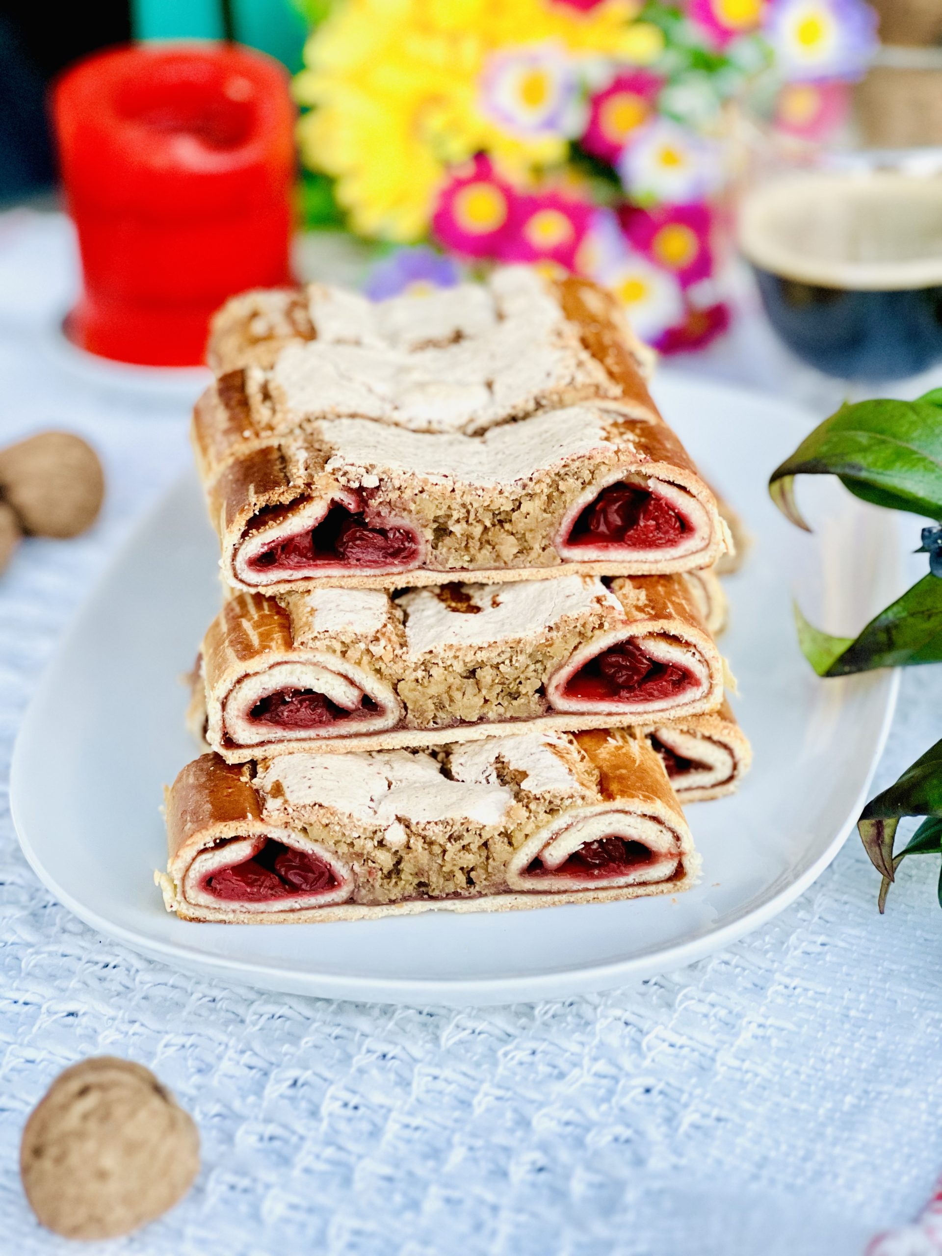 Prăjitură ochi de păun - Prăjitură ochelari