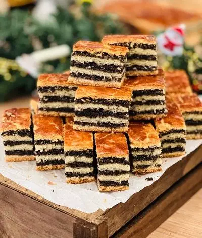 Prăjitură ungurească cu mac - Baigli la tavă