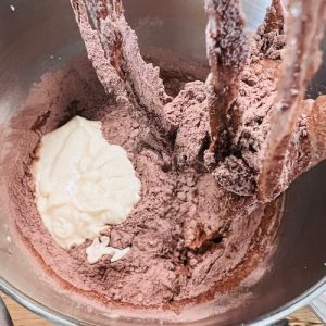 Tort Guatemala - Blat umed de ciocolată, mousse de zmeură și fistic