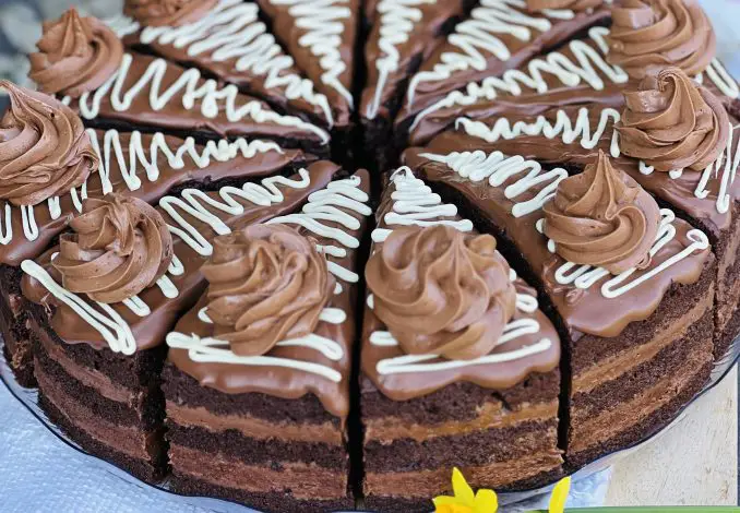 Tort Amandină - desertul spectaculos pentru iubitorii de ciocolată