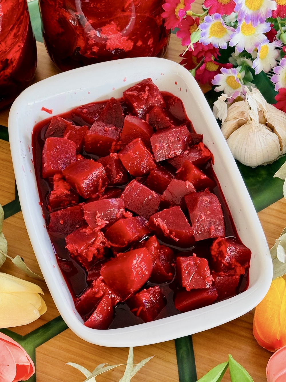 Salată de sfeclă roșie cu hrean