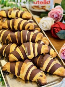 Croissante simple și rapide cu Nutella