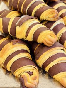 Croissante simple și rapide cu Nutella