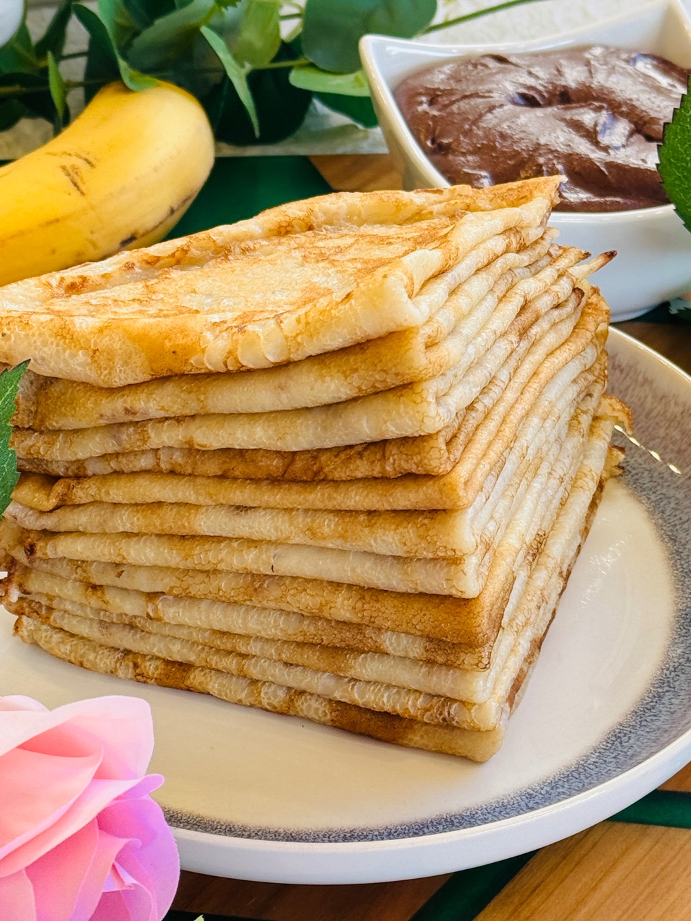 Clătite de post cu banane - Rețeta foarte simplă și gustoasă