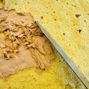 Prăjitură cu mousse de căpșuni cu mascarpone