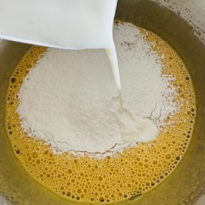 Chec japonez cu Nutella și alune de pădure