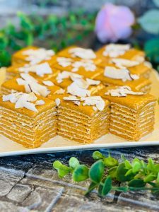 Foi cu caramel și nucă de cocos