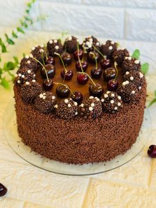 Tort Brigadeiro cu vișine