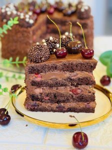 Tort Brigadeiro cu vișine