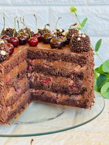 Tort Brigadeiro cu vișine