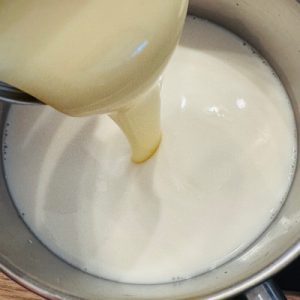 Prăjitura Trilece cu afine și ciocolată sau Tres Leches