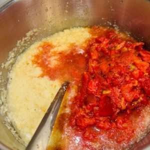 Zacuscă țărănească de vinete cu legume coapte
