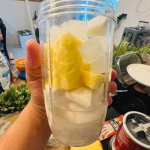 Limonadă de ananas cu cocos și lime