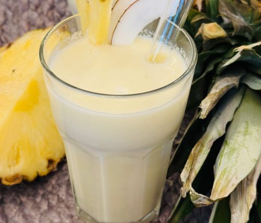 Limonadă de ananas cu cocos și lime