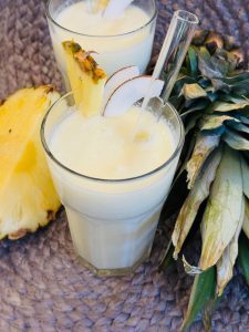 Limonadă de ananas cu cocos și lime