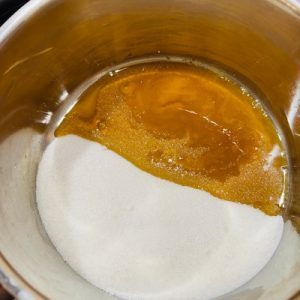 Foi cu miere umplute cu cremă de ciocolată și fistic 