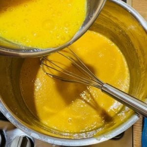 Foi cu miere umplute cu cremă de ciocolată și fistic 