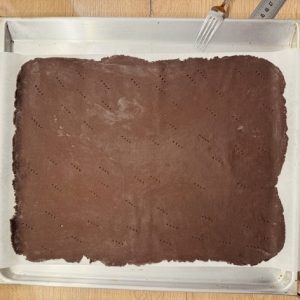 Foi cu miere umplute cu cremă de ciocolată și fistic 