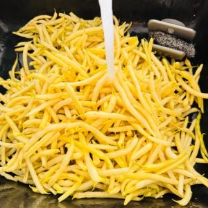 Fasole verde păstăi la borcan pentru iarnă