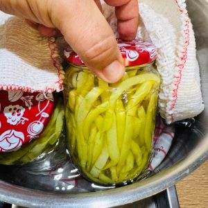 Fasole verde păstăi la borcan pentru iarnă