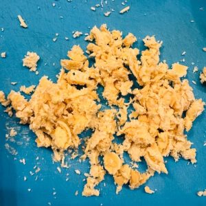 Vis tropical cu jeleu de ananas și cremă de Raffaello, un desert spectaculos cu un gust desavarsit dulce acrișor 