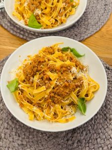 Sos bolognese pentru paste și lasagna la borcan 