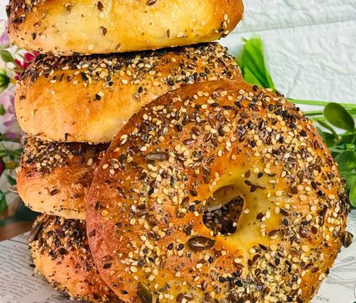 Bagels clasici cu semințe - Covrigi evreiești