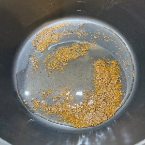 Supă de chimen cu zdrențe de ouă și crutoane ca-n Ardeal