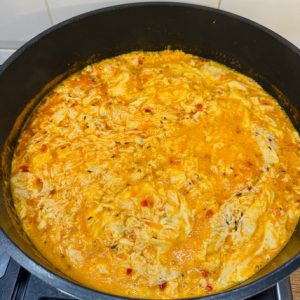 Supă de chimen cu zdrențe de ouă și crutoane ca-n Ardeal