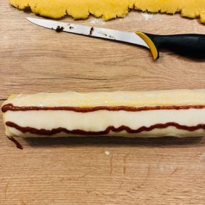 Biscuiți cu cireșe si cacao