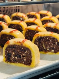 Biscuiți cu cireșe si cacao