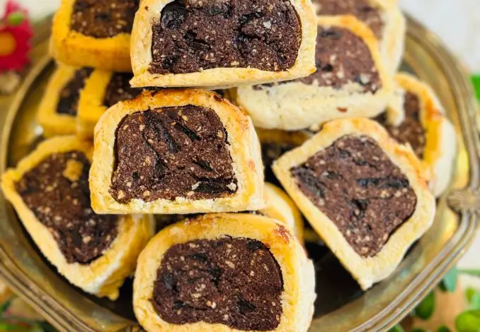 Biscuiți cu cireșe si cacao