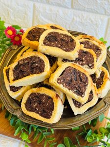 Biscuiți cu cireșe si cacao