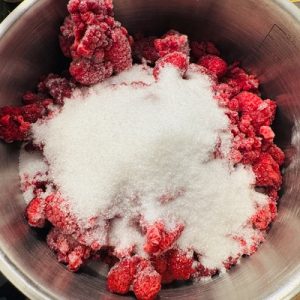 Prăjitura Ștangle cu zmeură și ciocolată