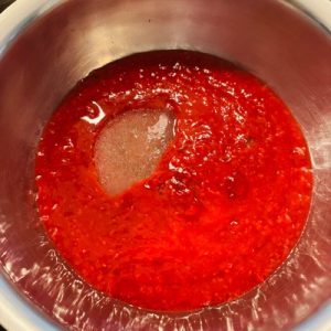 Prăjitura Ștangle cu zmeură și ciocolată