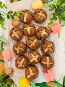 Fursecuri lalea cu nucă și cacao