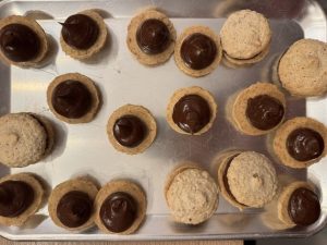 Pricomigdale umplute cu ciocolată