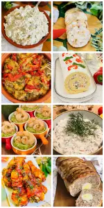Rețete de gustări, aperitive și salate