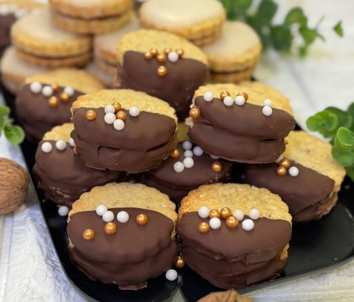 Fursecuri cu nuci și ciocolată