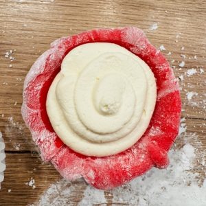 Mochi cu zmeură și mascarpone