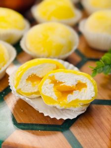 Mochi cu mango și mascarpone