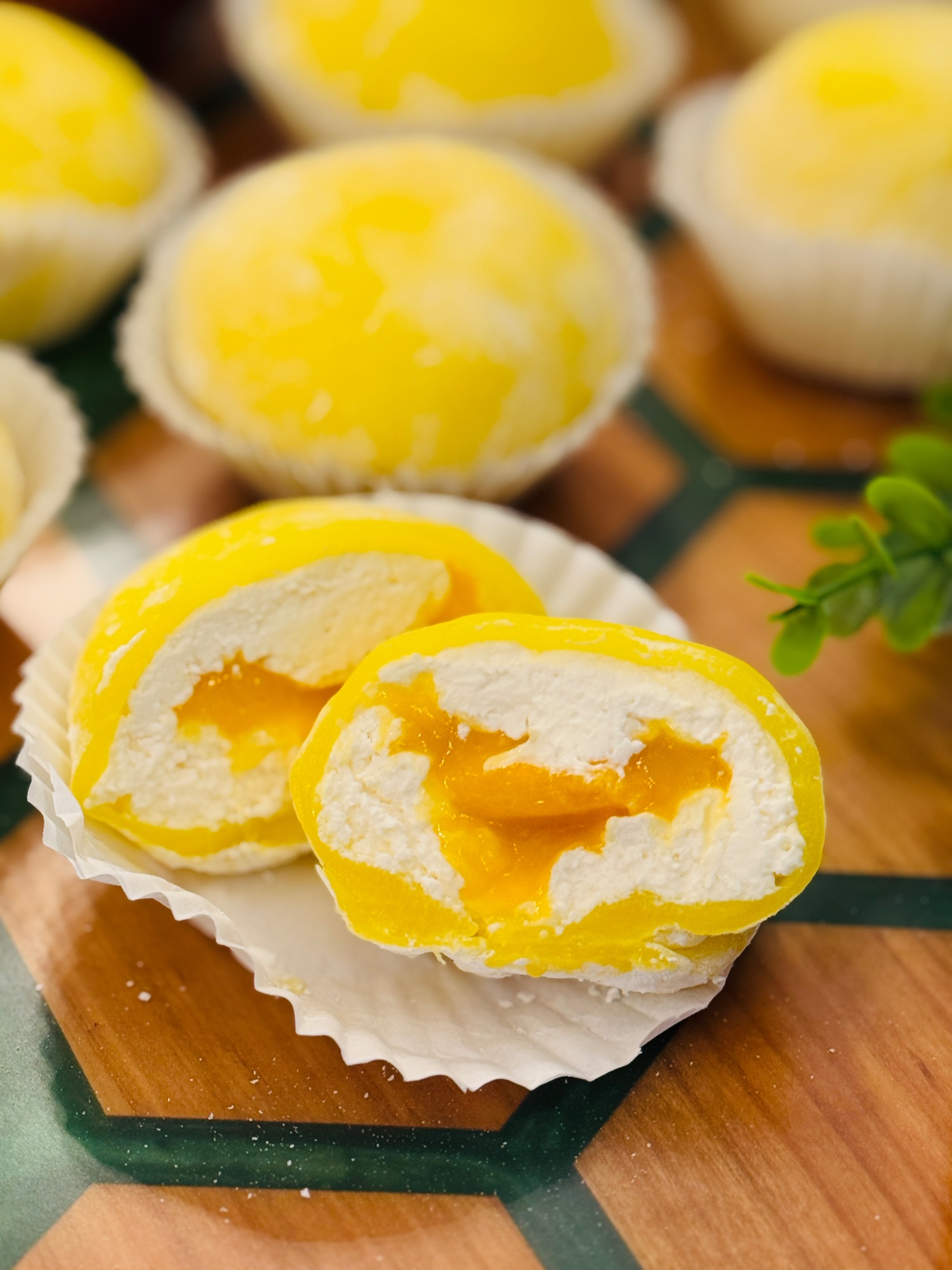 Mochi cu mango și mascarpone