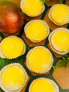 Mochi cu mango și mascarpone