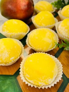 Mochi cu mango și mascarpone