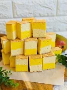 Ciocolată de casă cu mango si cocos