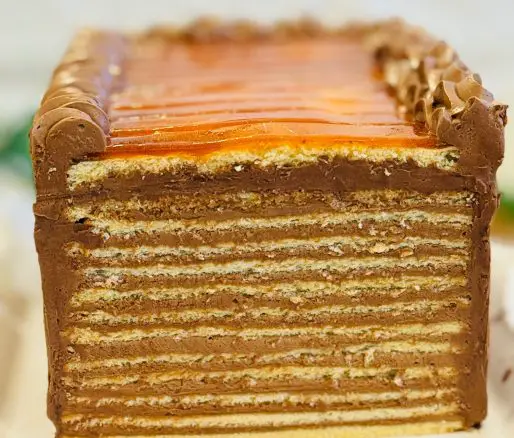 Doboș clasic cu zahăr ars