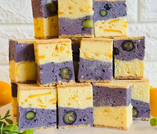 Ciocolată de casă cu afine și lămâie