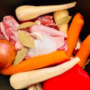 Supă de rață cu tăieței de casă