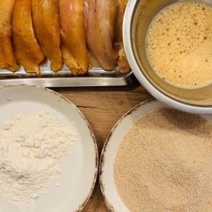 Piept de pui umplut cu ricotta