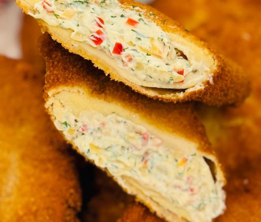 Piept de pui umplut cu ricotta